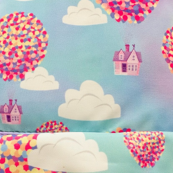 NEW Bioworld Disney Pixar Up Movie Balloon Up House Disney Love Mini Backpack - Picture 3 of 3
